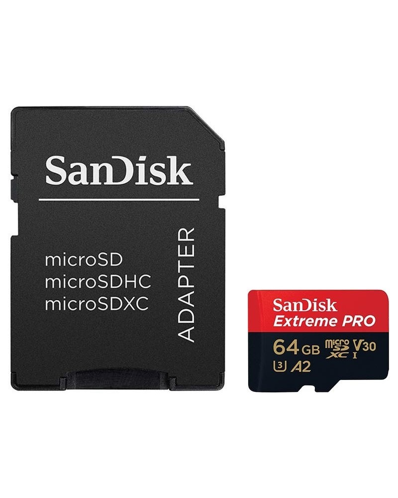 Sandisk Extreme Pro 64gb Microsdxc Class 10 Memory Card 4613